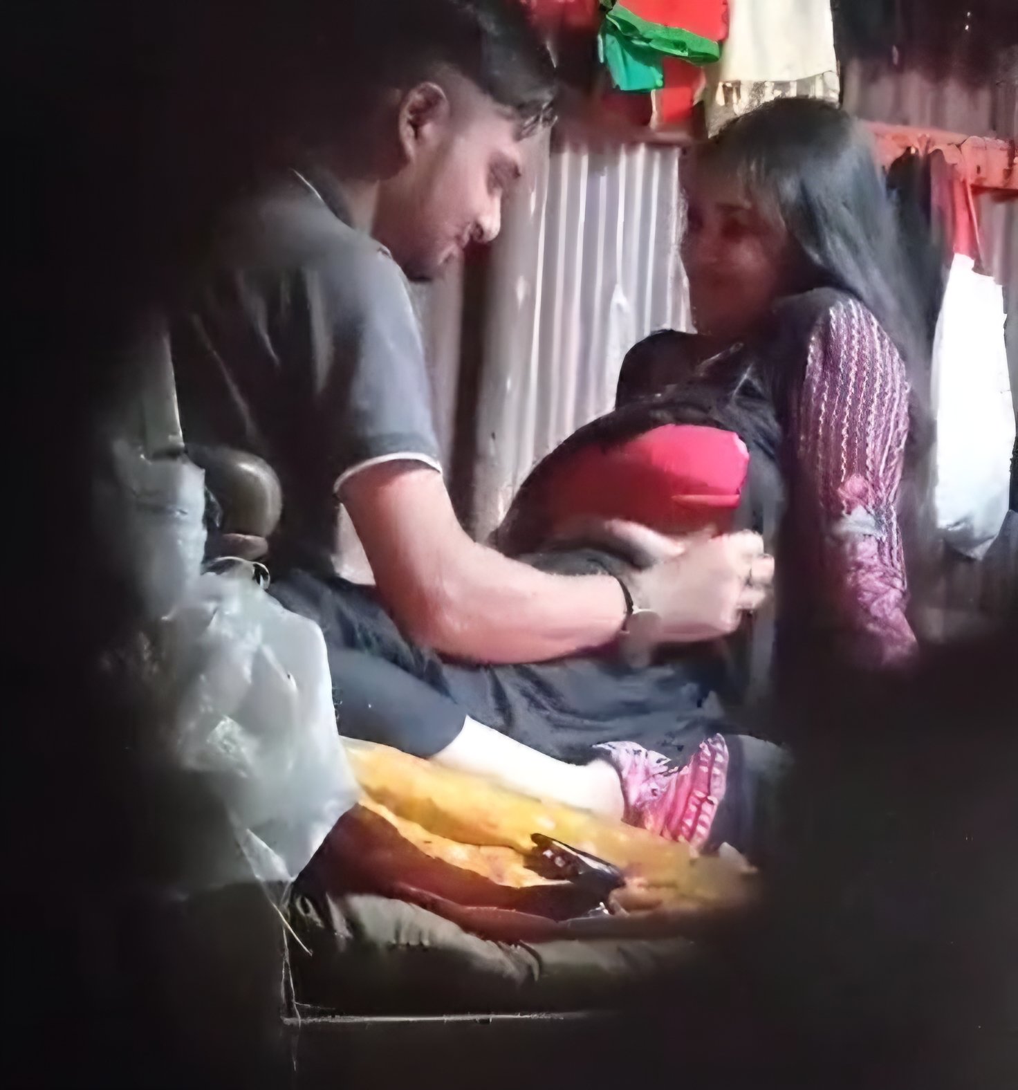 Bangladeshi Girl With Her Lover Caught By Hidden Camera