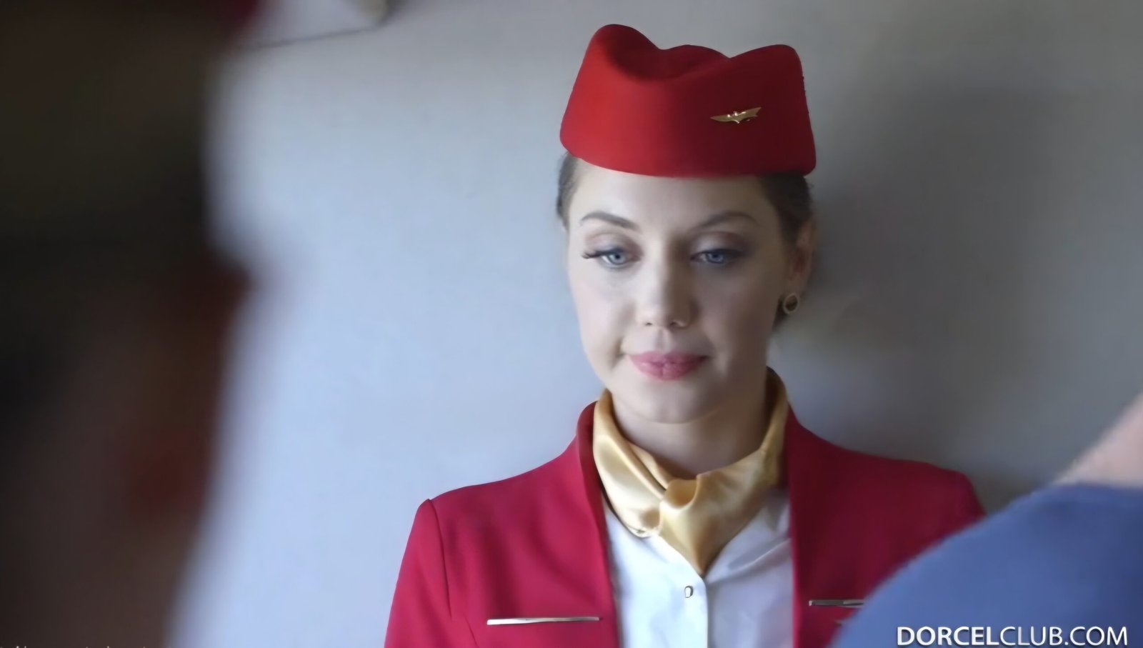 Secret Sex With A Stewardess During A Flight – Elena Koshka